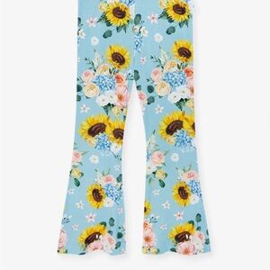 Posh peanut Teresa Maria 2T sunflower Flared Pants